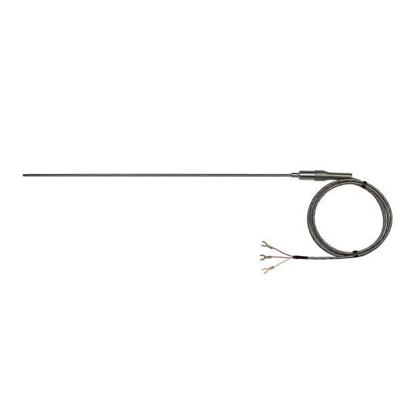 RTD Probe, 18" L, Spd Lugs, .125" Dia, 4